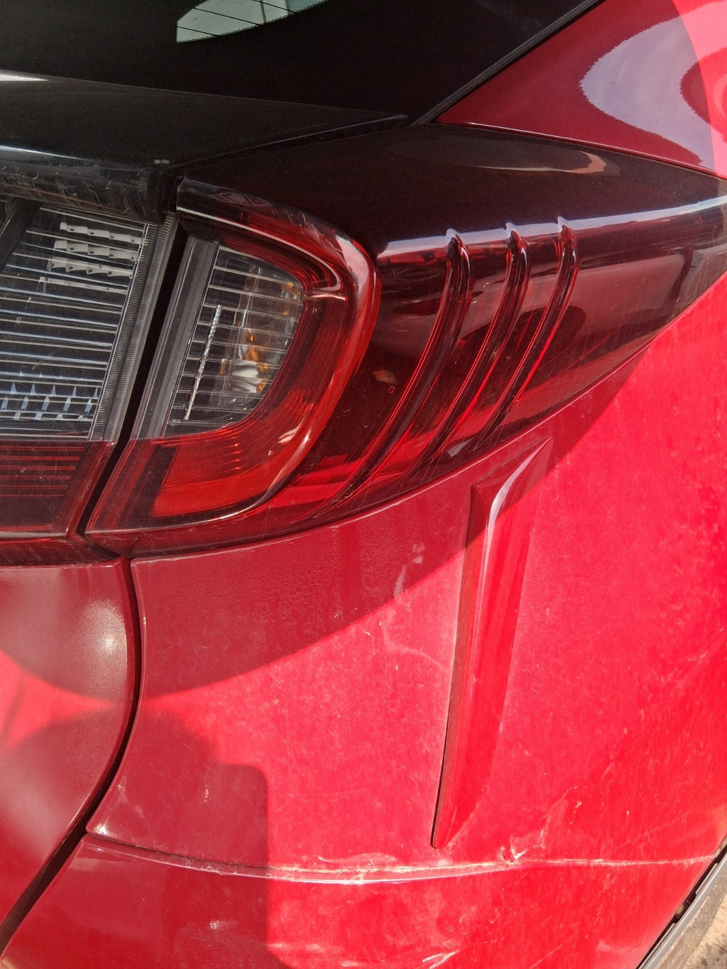 2016 HONDA CIVIC MK9 FACELIFT OSR DRIVER SIDE REAR RIGHT OUTER TAIL LIGHT