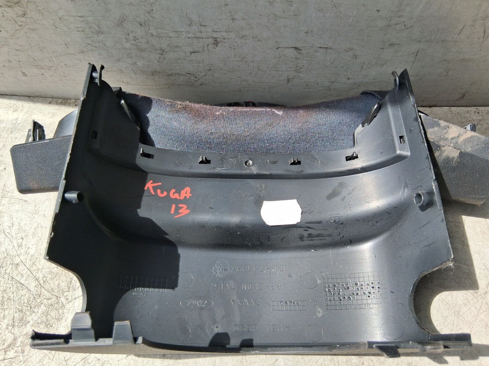 2013 FORD KUGA MK2 STEERING COLUMN UPPER COWL TRIM COVER AM513530