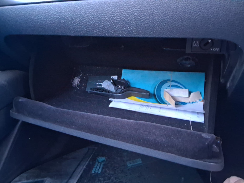 2014 VW VOLKSWAGEN SCIROCCO MK3 DASHBOARD GLOVE BOX STORAGE COMPARTMENT