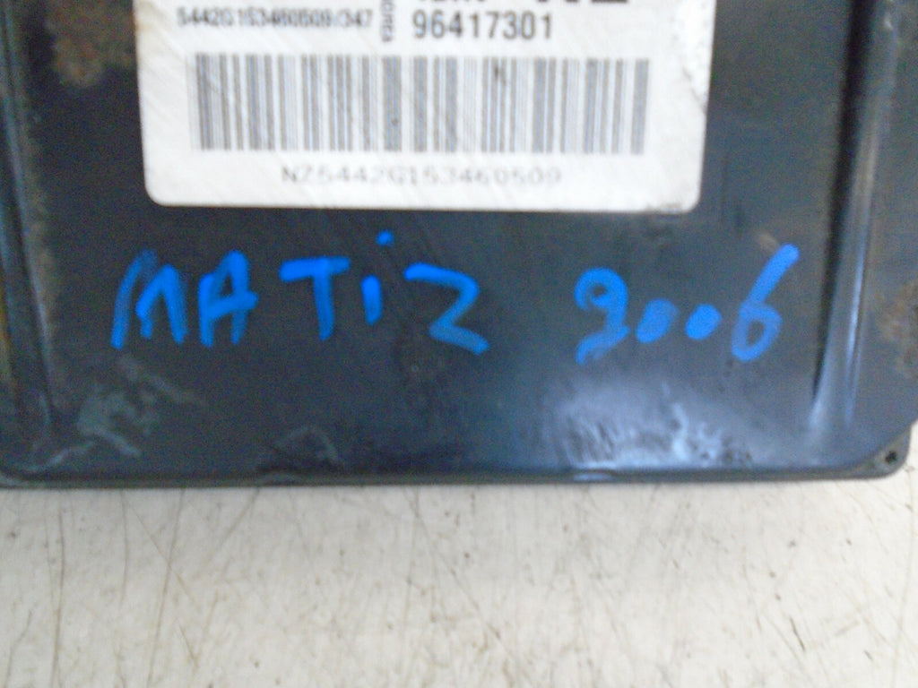 CHEVROLET MATIZ 2006 ENGINE CONTROL UNIT ECU UNIT 96417301