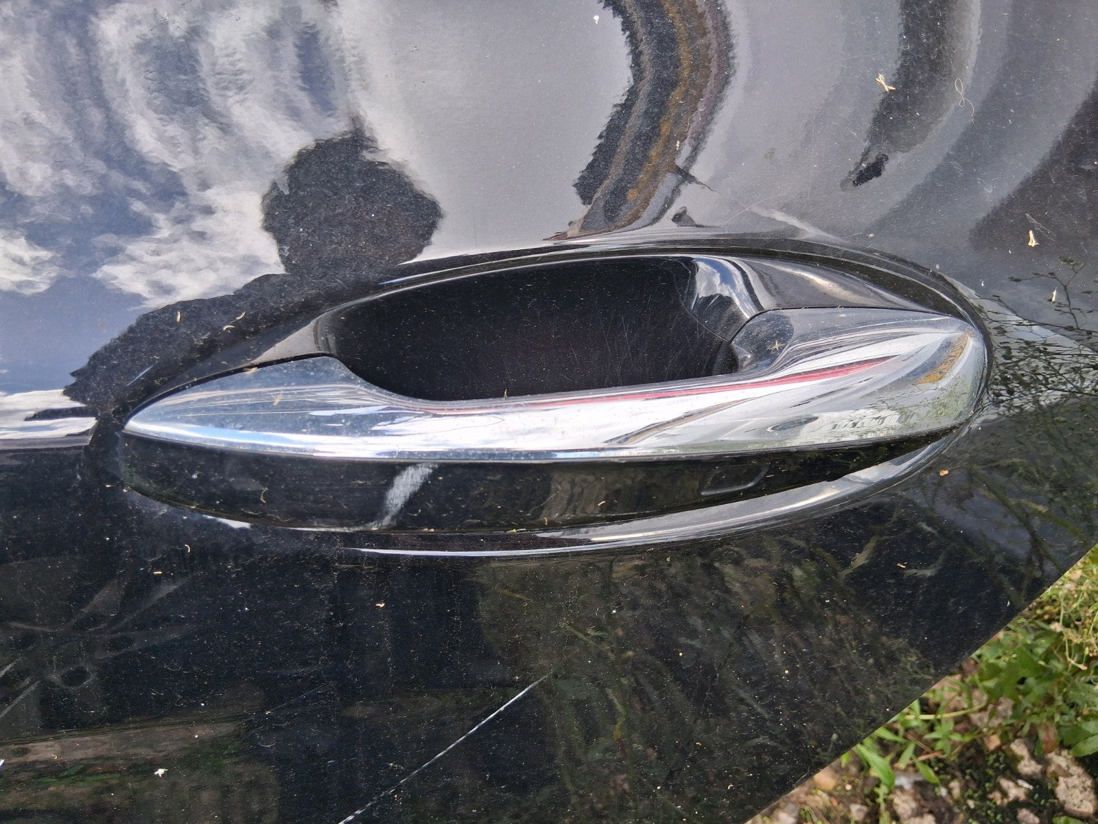 2016 MERCEDES C CLASS W205 NSR PASSENGER SIDE REAR LEFT EXTERIOR DOOR HANDLE