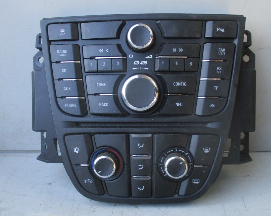 VAUXHALL MERIVA B 2013 HEATER CLIMATE CONTROL SWITCH PANEL 28265970
