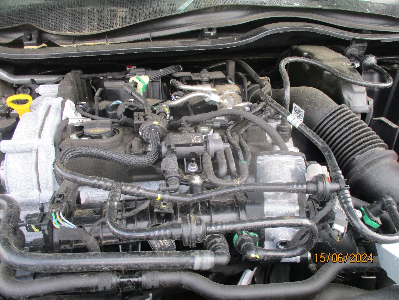 FORD FIESTA MK8 2023 1.0 PETROL ECOBOOST HYNRID BARE ENGINE B7JA