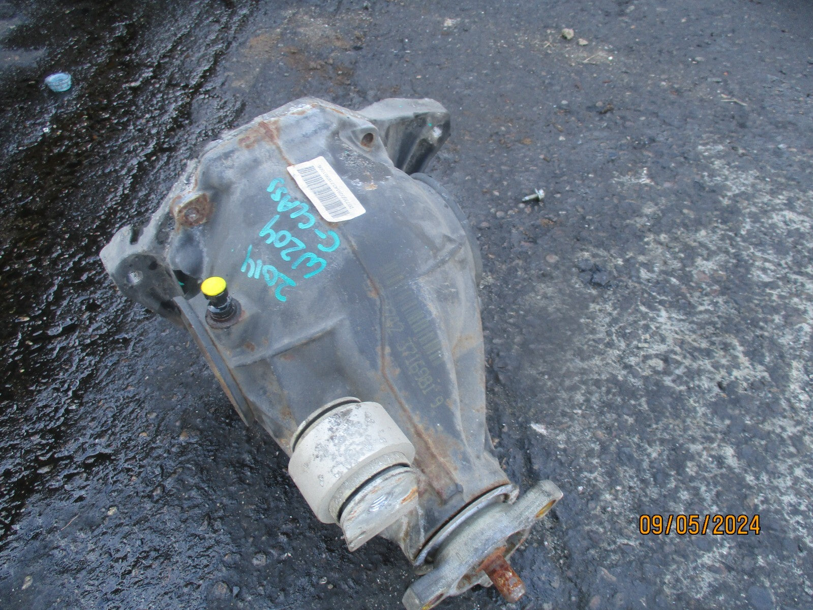 MERCEDES BENZ C CLASS W204 2014 2.1 DIESEL REAR DIFF DIFFERENTIAL A2093510205