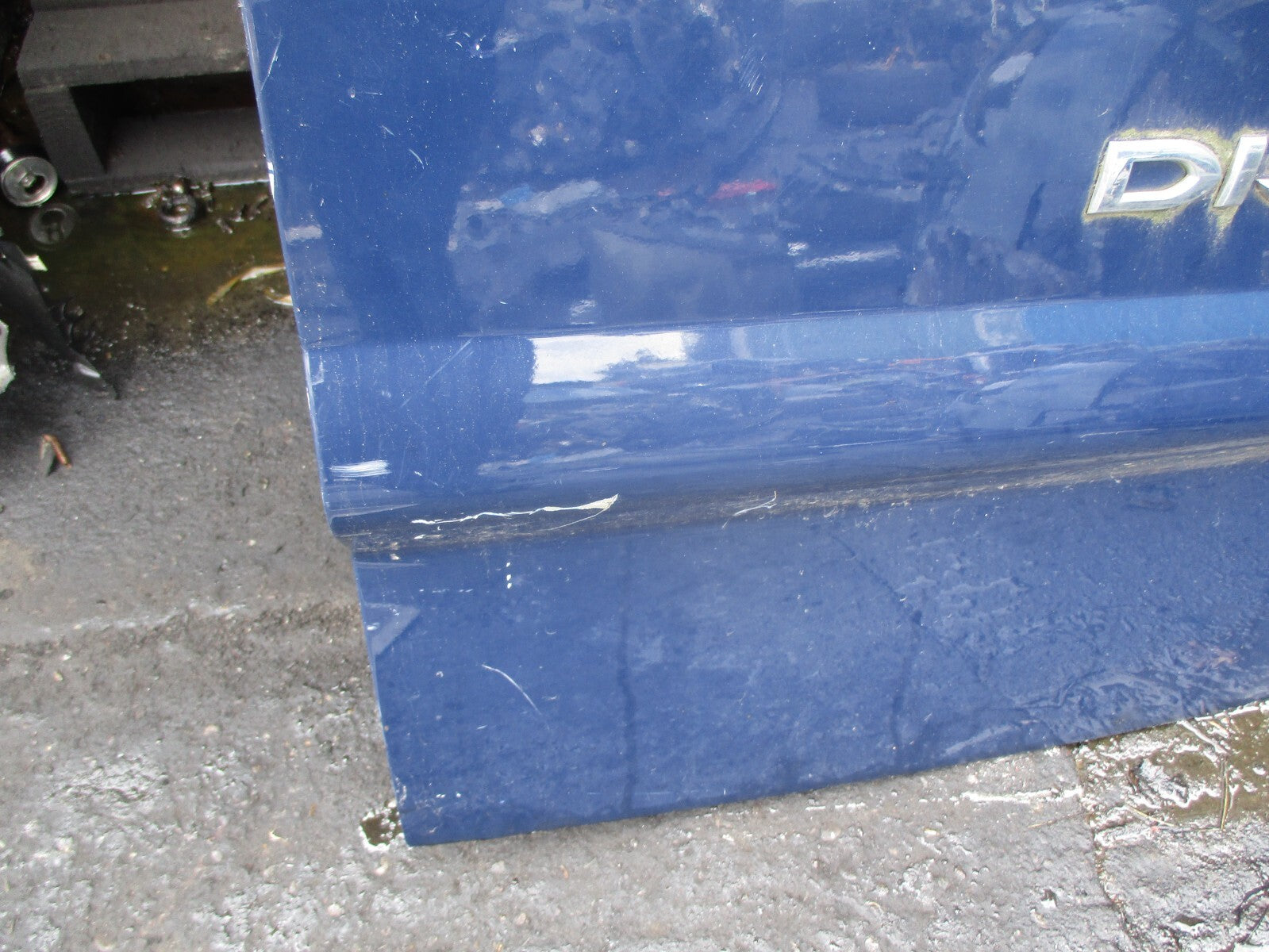 CITROEN DISPATCH MK3 2016 OSR DRIVER SIDE REAR DOOR BLUE