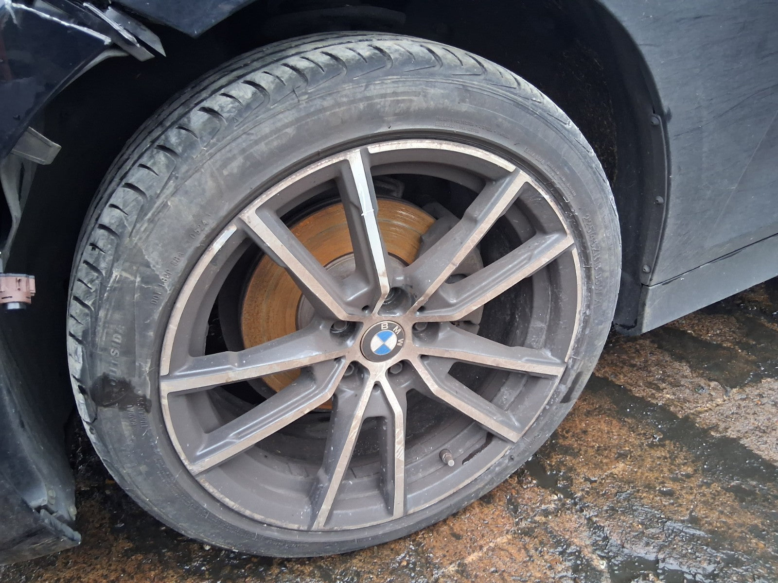 BMW 3 SERIES G20 2019 18 INCH ALLOY WHEEL WITH TYRE 225/45ZR18 REF 1
