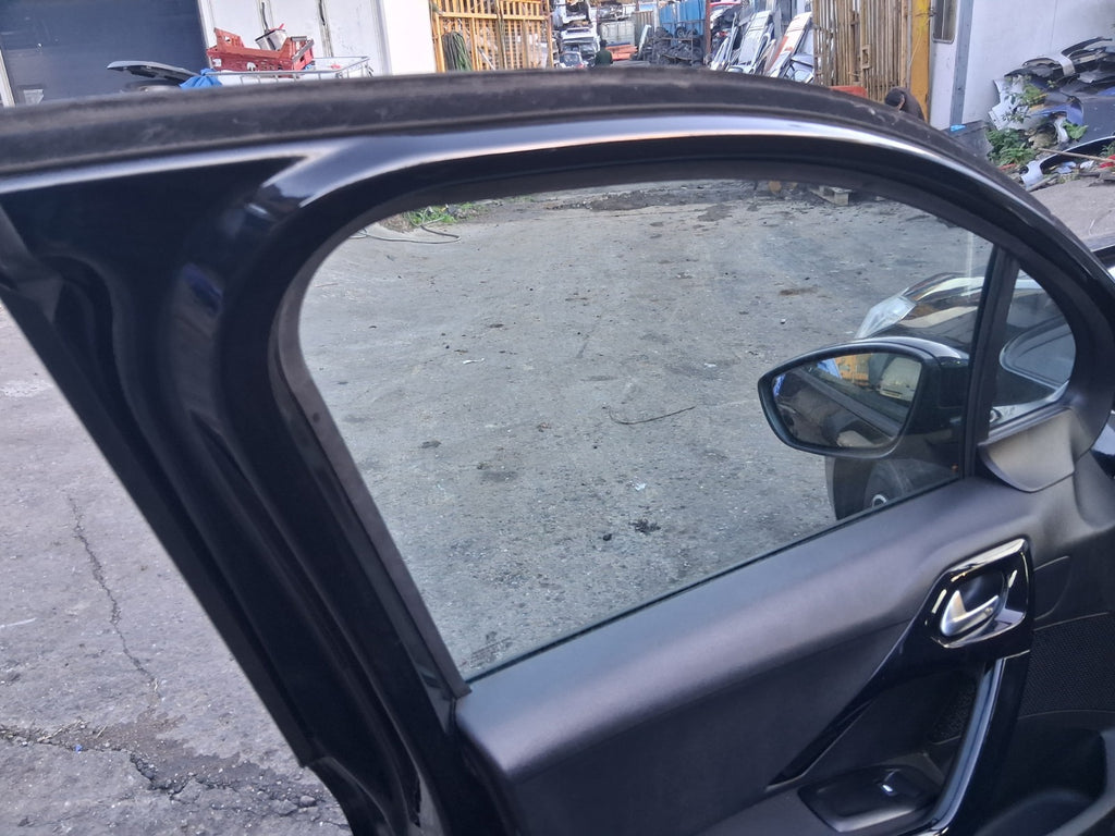2014 PEUGEOT 208 NSF PASSENGER SIDE FRONT LEFT WINDOW GLASS