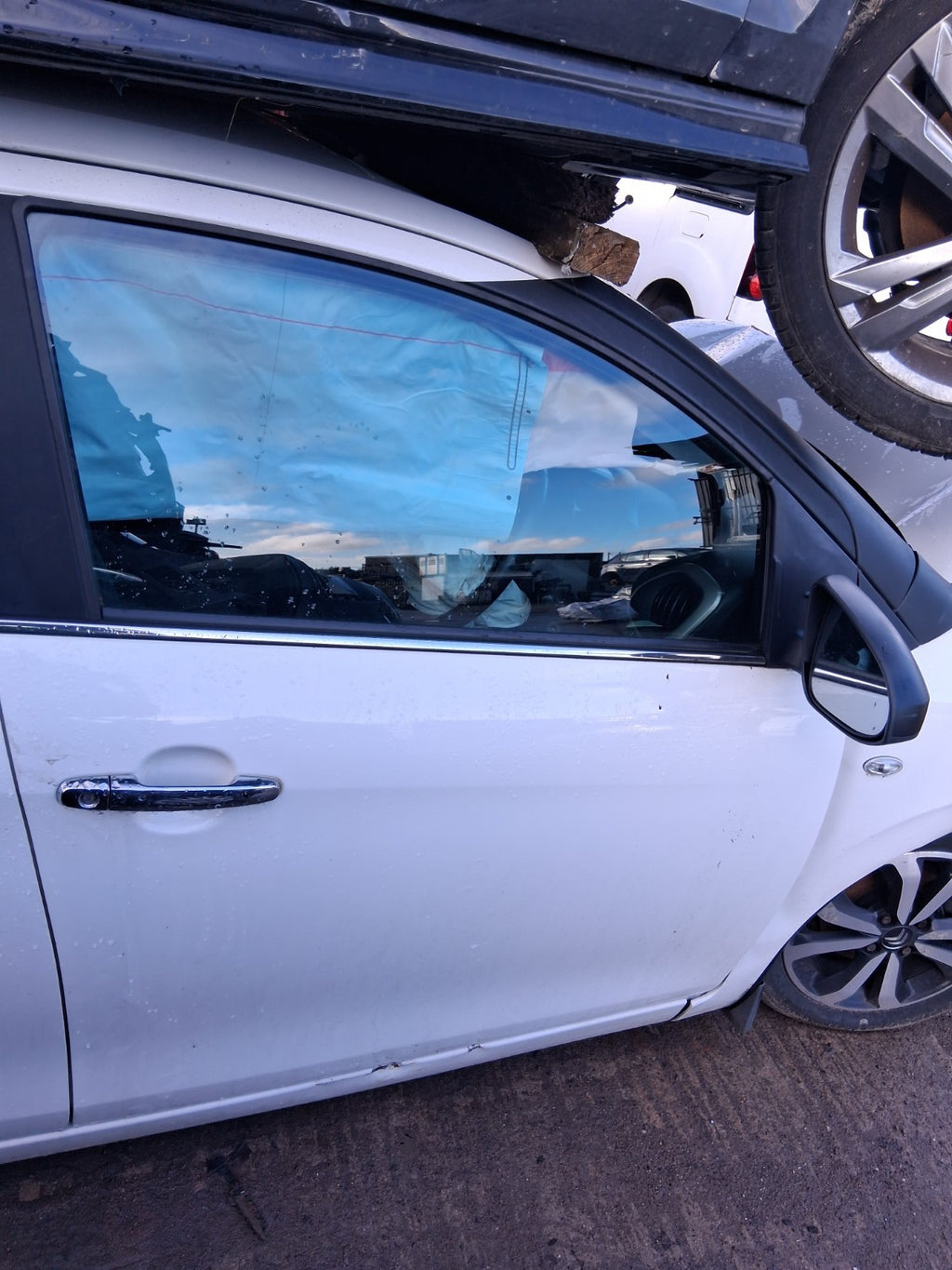 2018 CITROEN C1 FLAIR MK2 OSF DRIVER SIDE FRONT RIGHT WINDOW GLASS