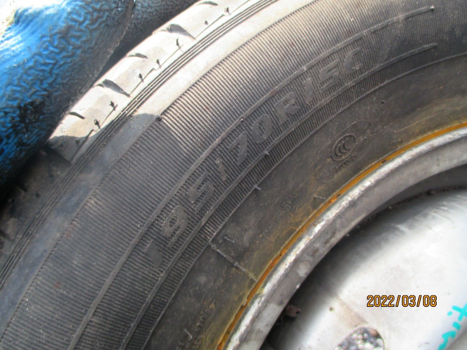 FORD TRANSIT MK7 2011 15 INCH STEEL WHEEL & TYRE 195/70R15 LONGRACE