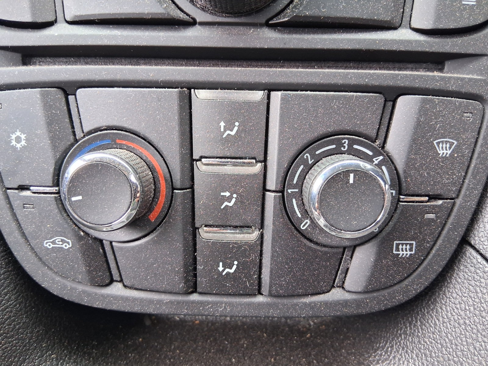 2017 VAUXHALL MERIVA B MK2 AC HEATER CLIMATE CONTROL SWITCH PANEL