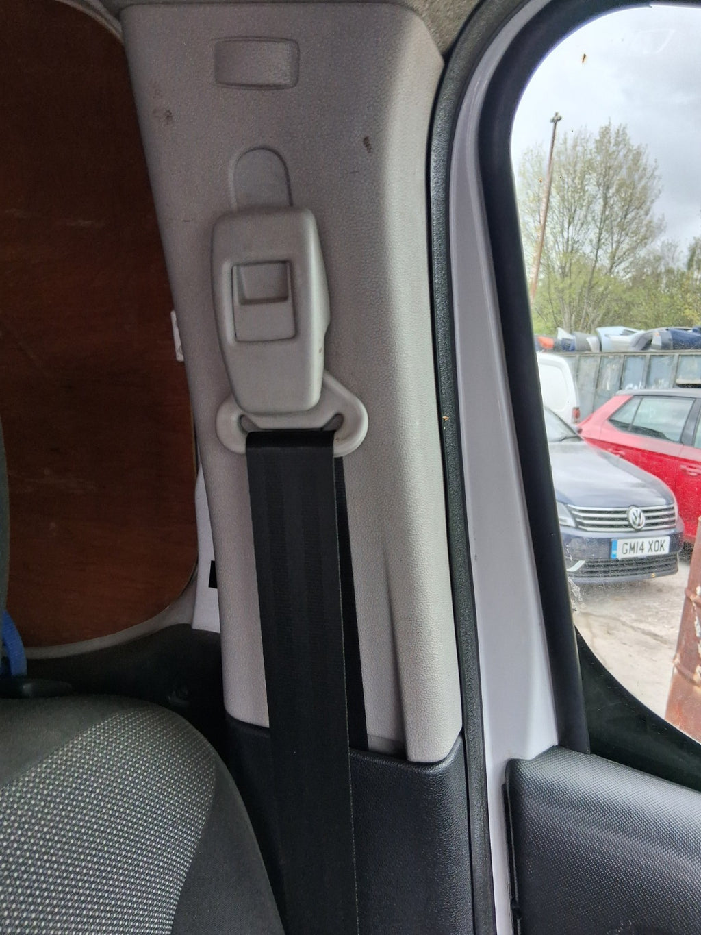 2017 PEUGEOT PARTNER MK2 NSF PASSENGER SIDE FRONT LEFT SEAT BELT