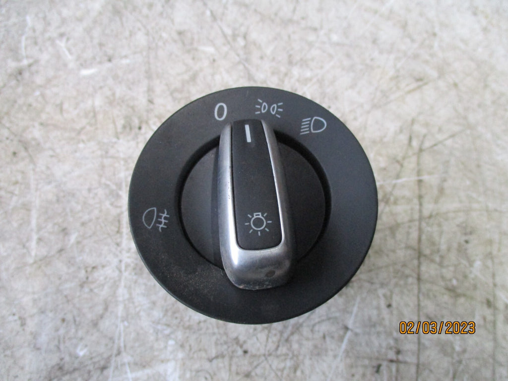 VW VOLKSWAGEN GOLF MK6 2010 HEADLIGHT CONTROL SWITCH 3C8941431B