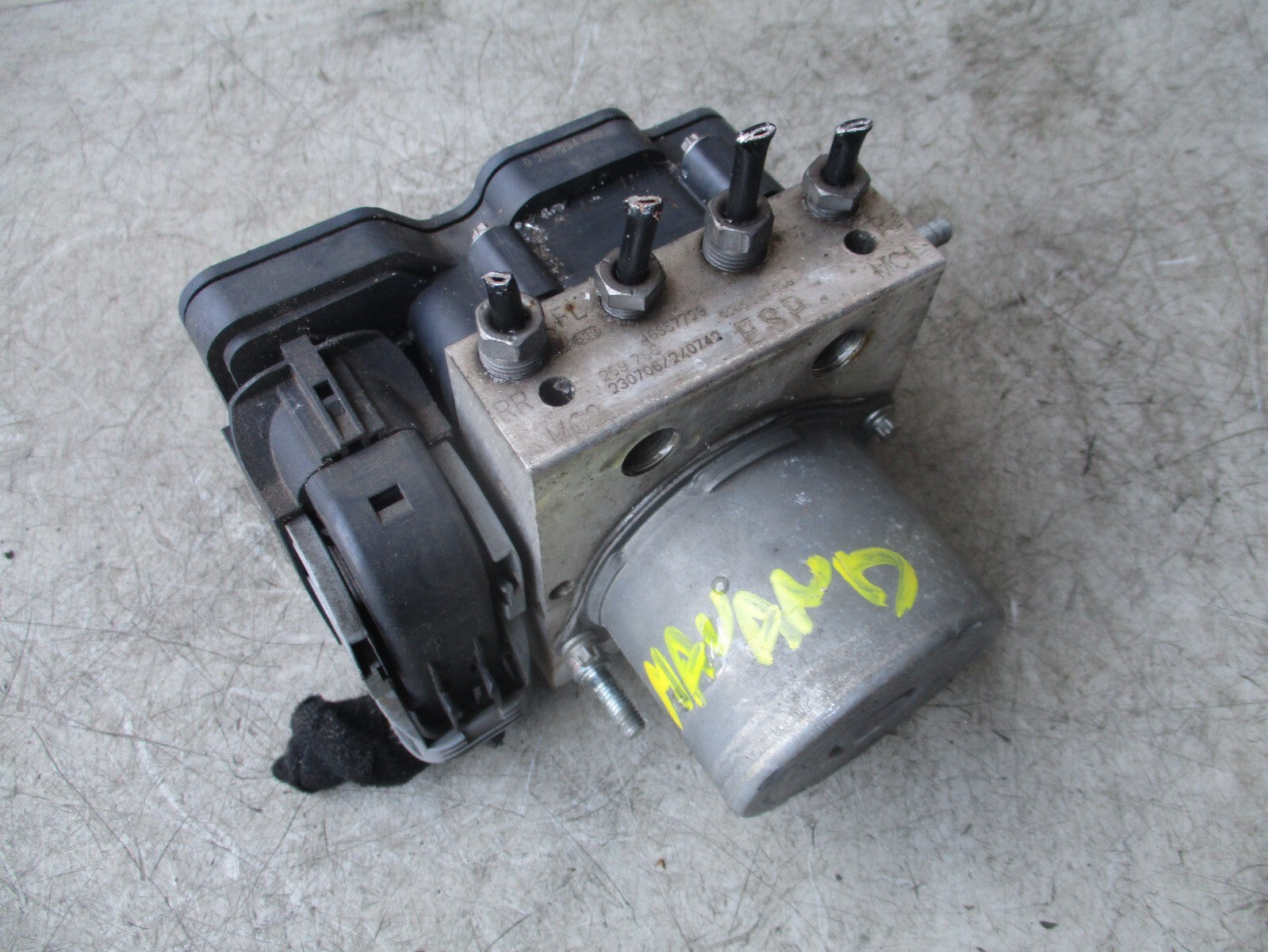 2023 VAUXHALL MOVANO C ABS PUMP & MODULATOR 46857729