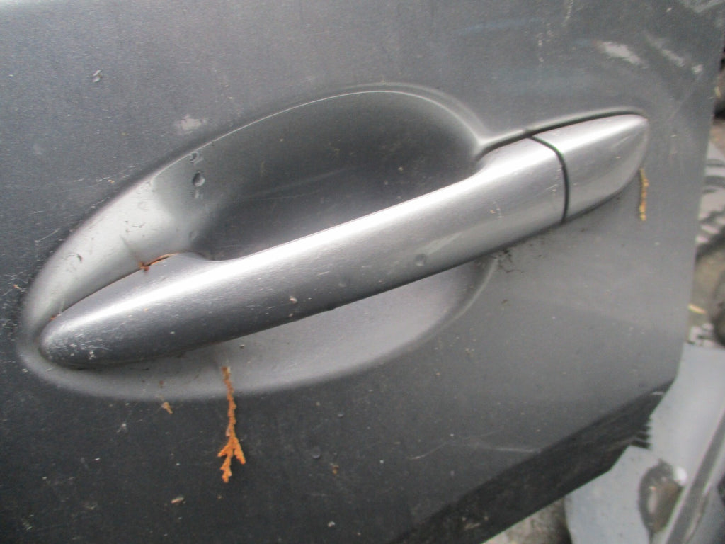 2013 MAZDA CX 5 MK1 NSR PASSENGER SIDE REAR EXTERIOR DOOR HANDLE SILVER P38