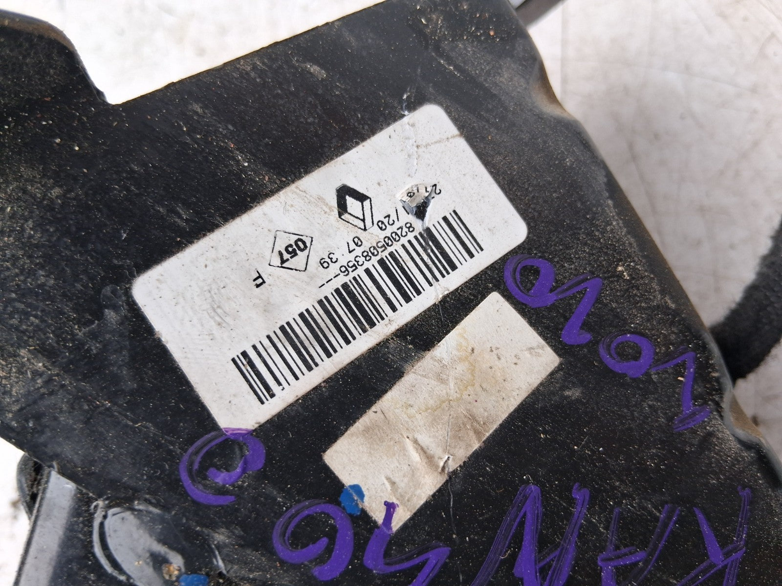 2020 RENAULT KANGOO MK2 CLUTCH PEDAL 8200508356