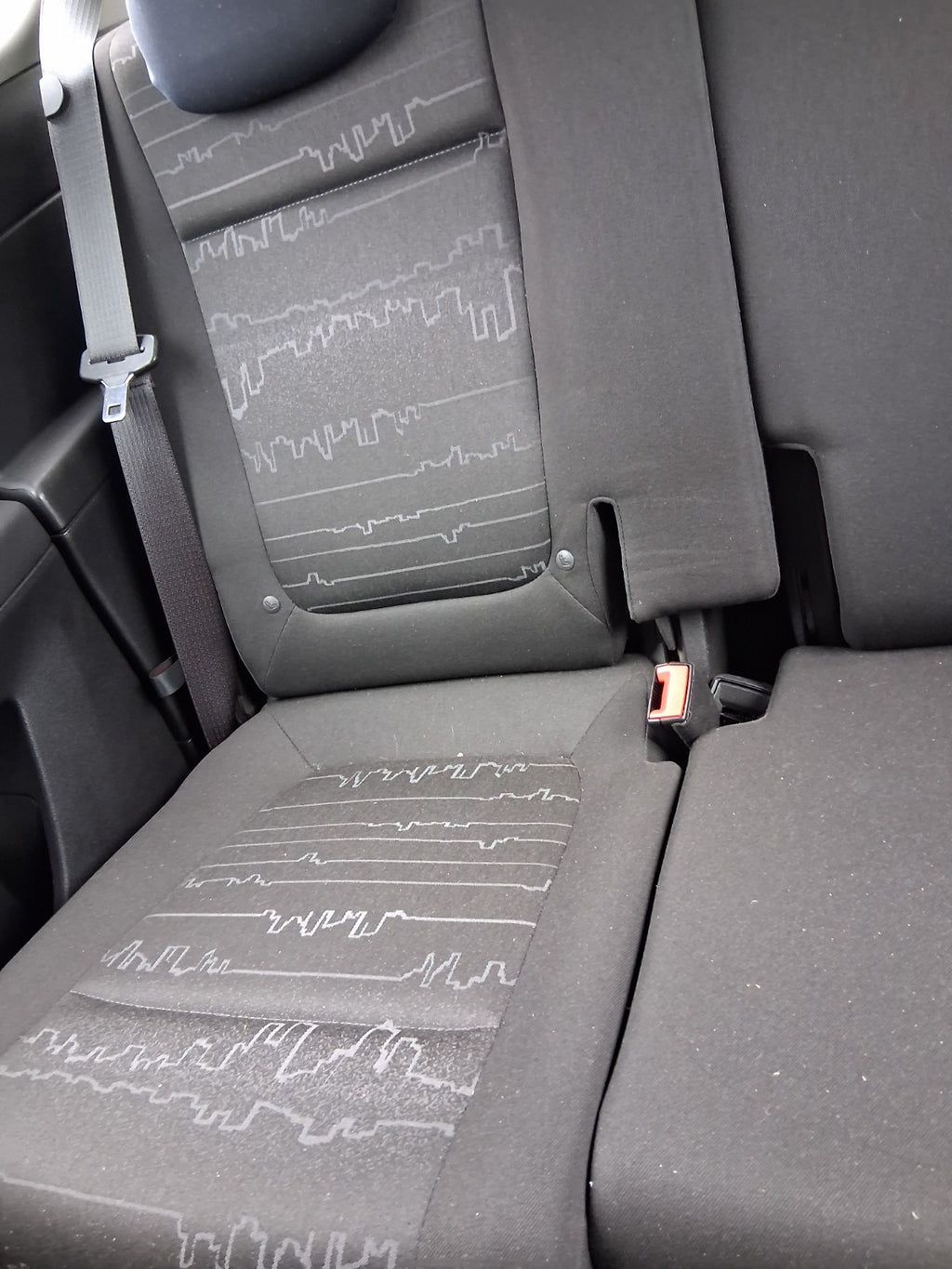 2017 VAUXHALL MERIVA B MK2 REAR SEAT CENTER CONSOLE BENCH SEAT FABRIC COMPLETE