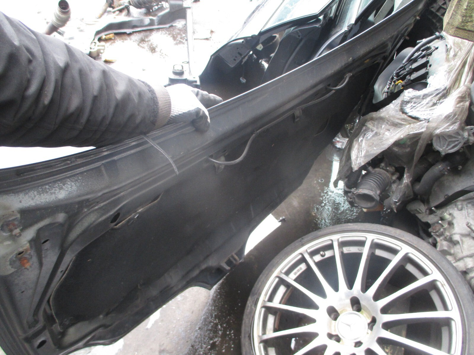 NISSAN ALMERA 2004 FRONT COMPLETE BONNET HOOD GREY