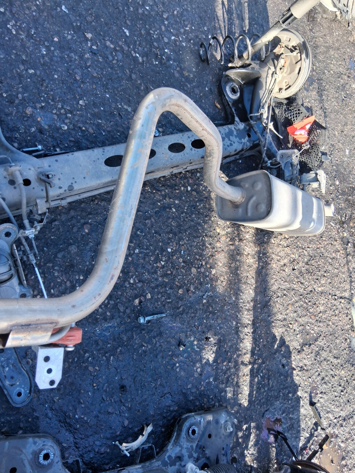 2024 AUDI A1 S LINE MK2 GB 1.0 PETROL COMPLETE EXHAUST PIPE DPF CAT 2Q0131701