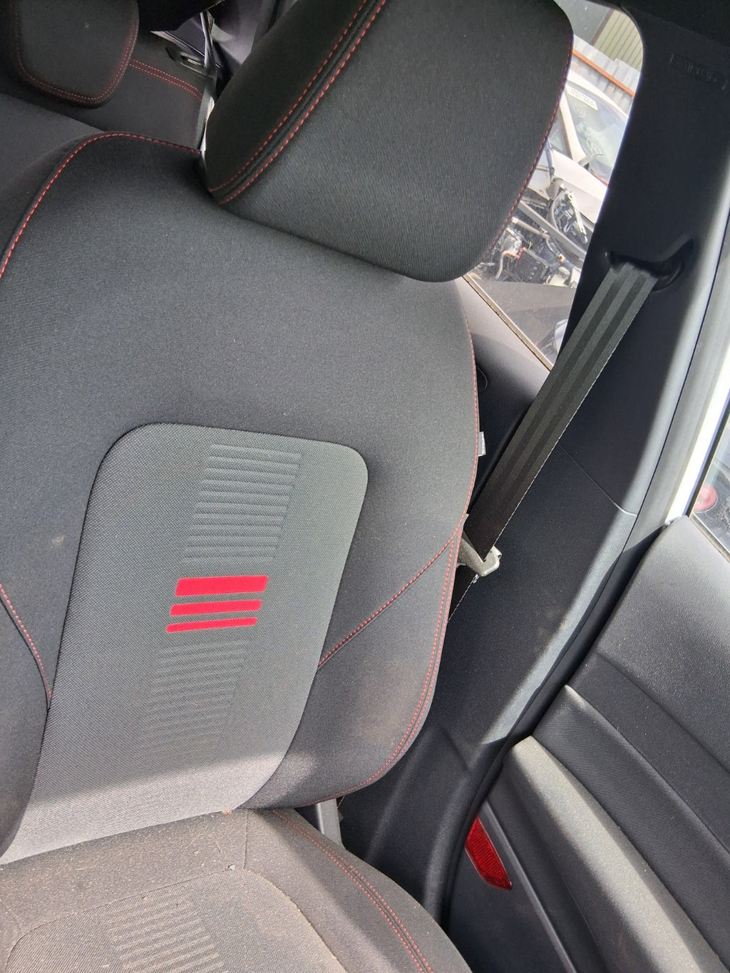 2023 FORD FIESTA MK8 NSF PASSENGER SIDE FRONT LEFT COMPLETE FABRIC SEAT
