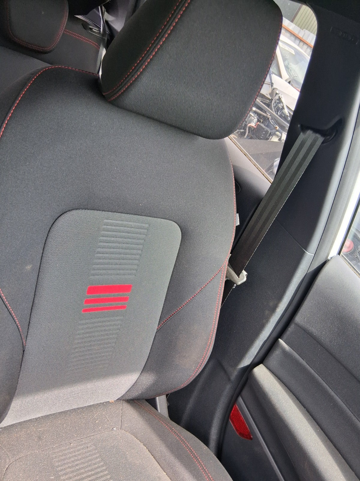 2023 FORD FIESTA MK8 NSF PASSENGER SIDE FRONT LEFT COMPLETE FABRIC SEAT