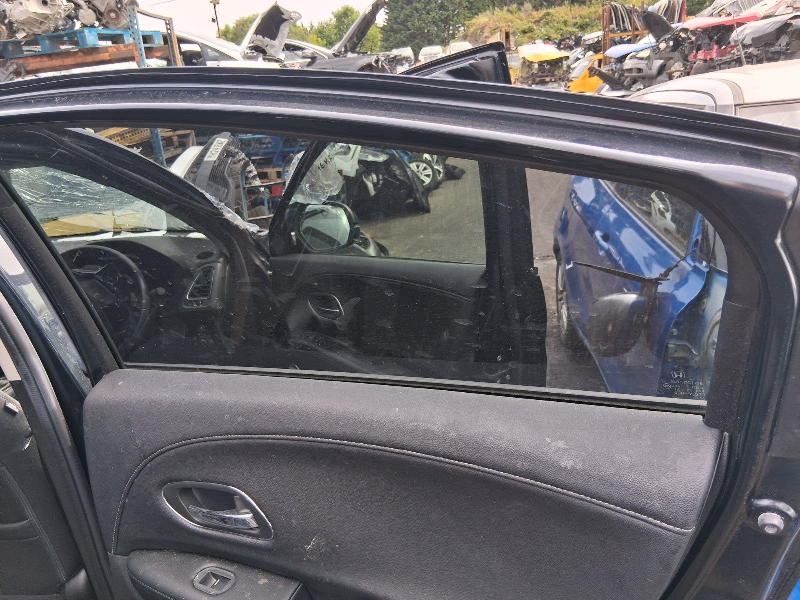 2020 HONDA HR-V FACELIFT OSR DRIVER SIDE REAR RIGHT WINDOW GLASS