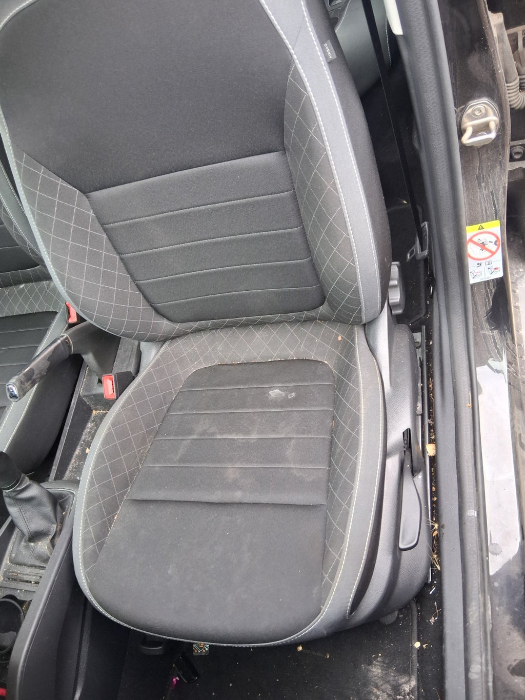 2020 SKODA FABIA MK3 NJ HATCHBACK NSF PASSENGER SIDE FRONT LEFT COMPLETE SEAT