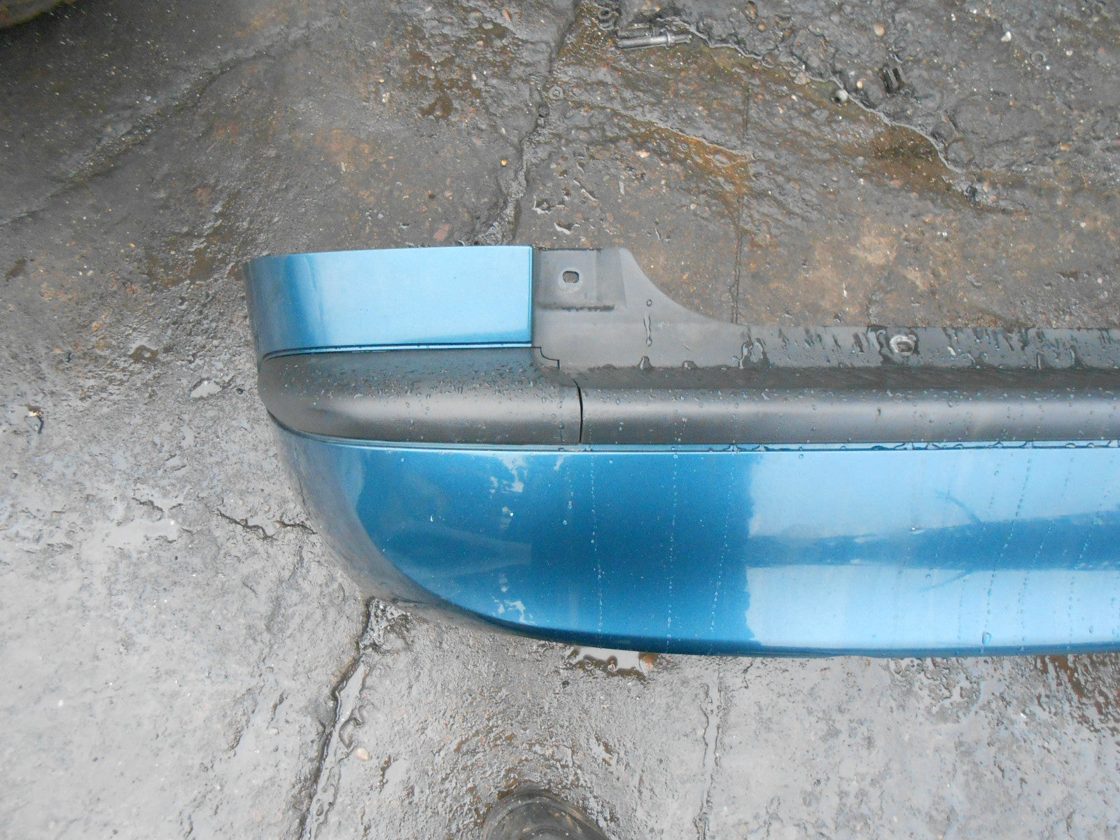 VAUXHALL ZAFIRA A 2001 REAR BUMPER GREEN