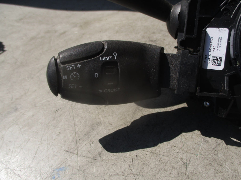 2016 CITROEN DS3 INDICATOR WIPER AND CRUISE CONTROL SWITCH STALK RING 96773883ZD