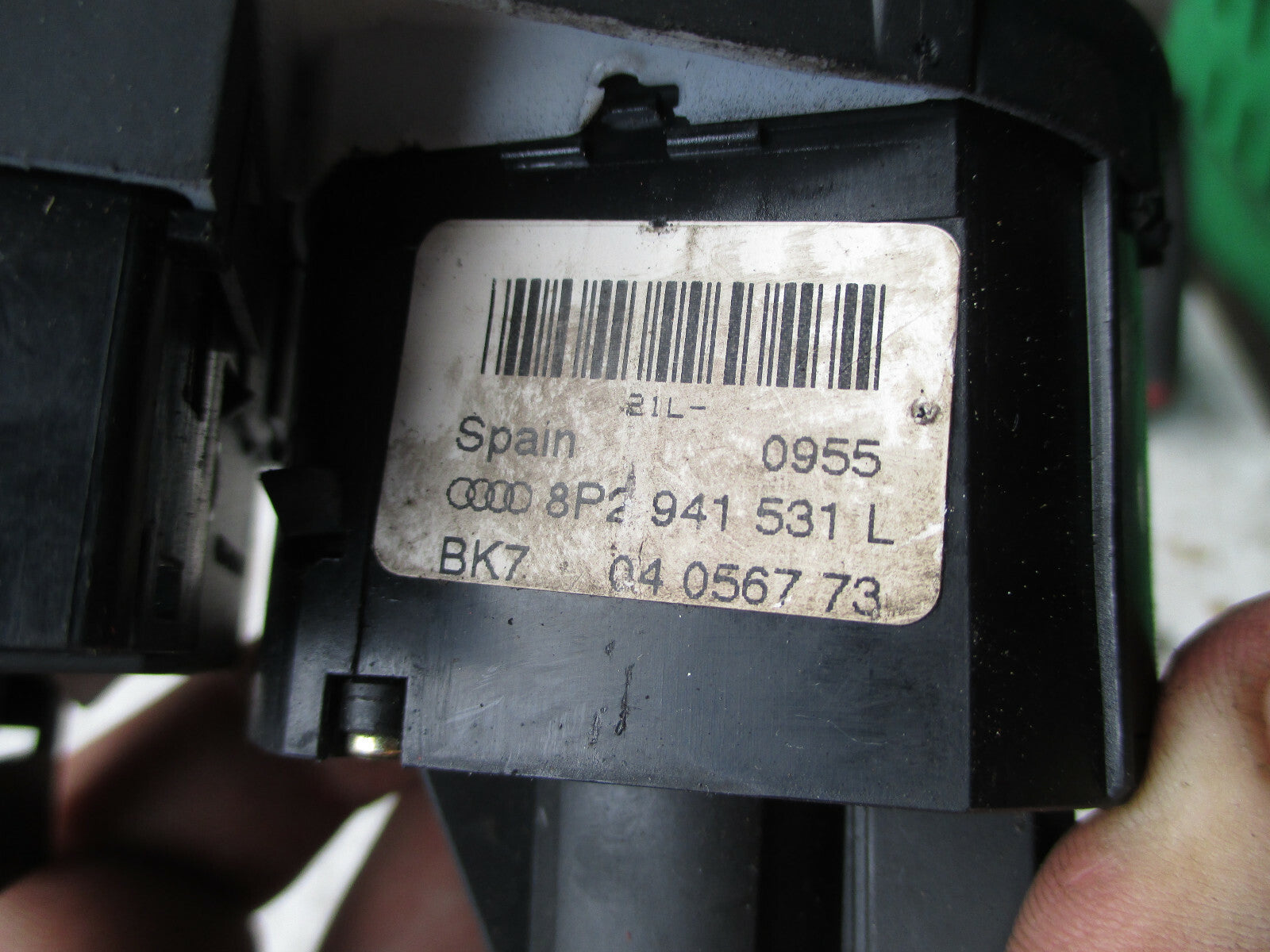 AUDI A1 A3 2001 HEADLIGHT FOG LIGHT AIM CONTROL SWITCH BUTTON 8P0919094