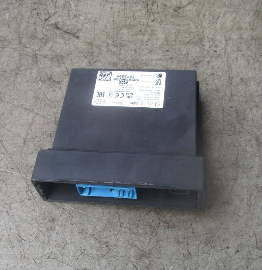 2021 CITROEN C4 MK3 ECU CONTROL MODULE UNIT 9850435680