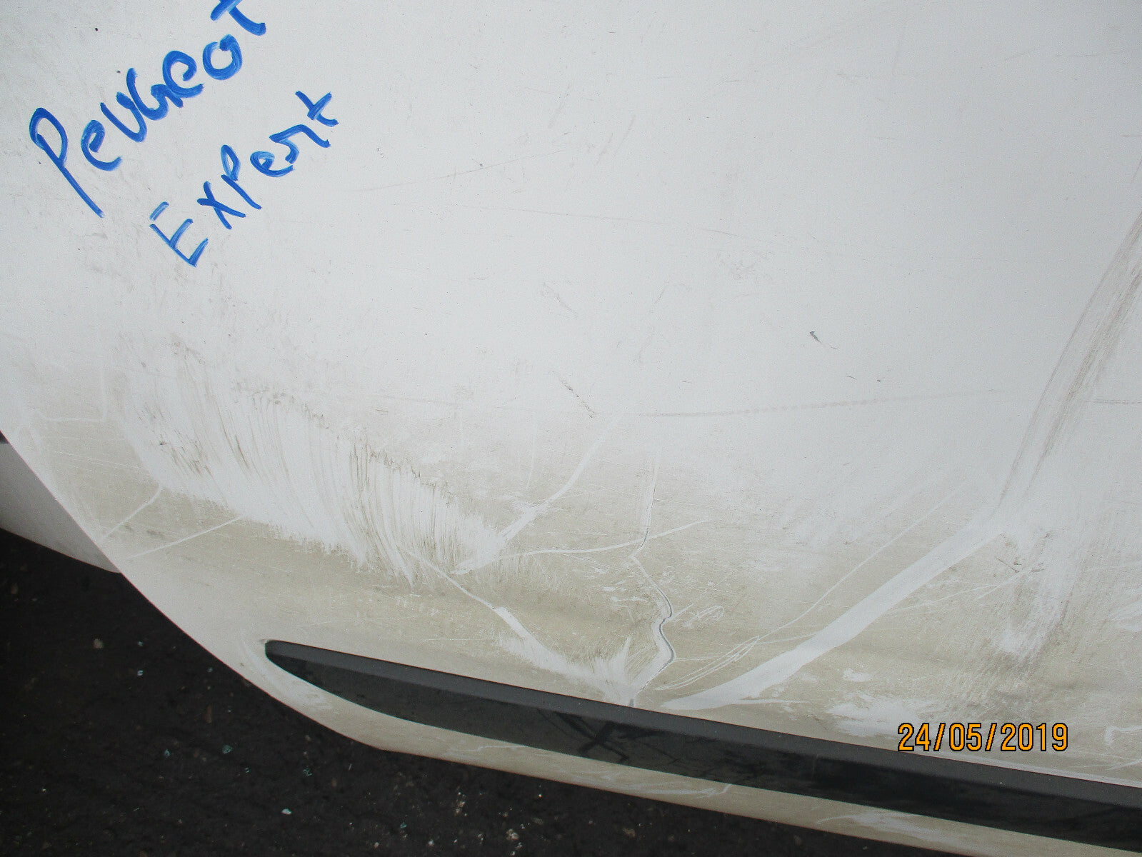 PEUGEOT EXPERT MK2 NS PASSENGER SIDE DOOR BARE