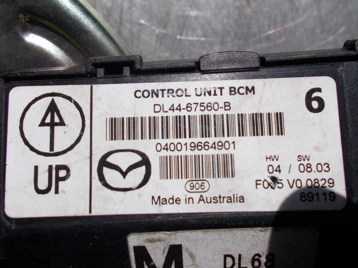 2009 MAZDA MK2 TAMURA 1.3 ELECTRONIC BODY CONTROL MODULE DL4467560B