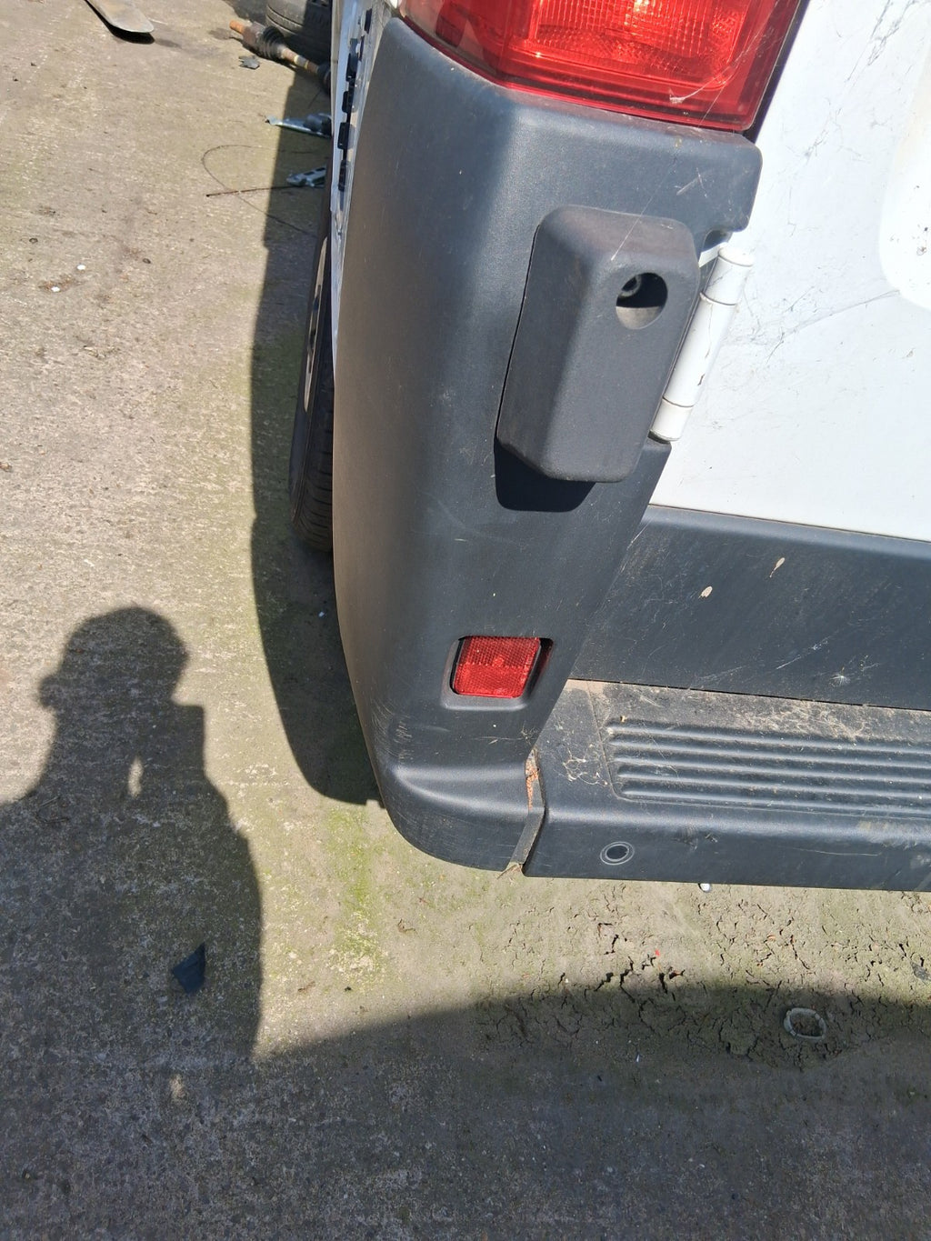 2024 PEUGEOT BOXER MK3 L3H2 NSR PASSENGER SIDE REAR BUMPER CORNER