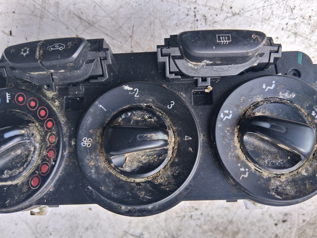 2016 VAUXHALL CORSA E AC HEATER CLIMATE CONTROL SWITCH PANEL 466119570