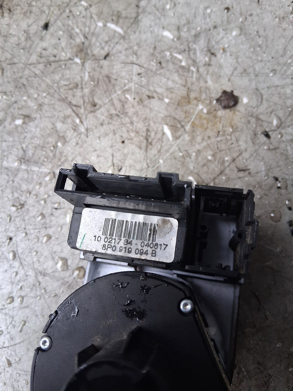 2015 AUDI A1 HEADLIGHT CONTROL SWITCH BUTTON BK710023668