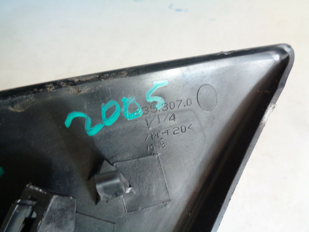 RENAULT MEGANE MK2 2005 OS DRIVER SIDE ELECTRIC WING MIRROR BLUE