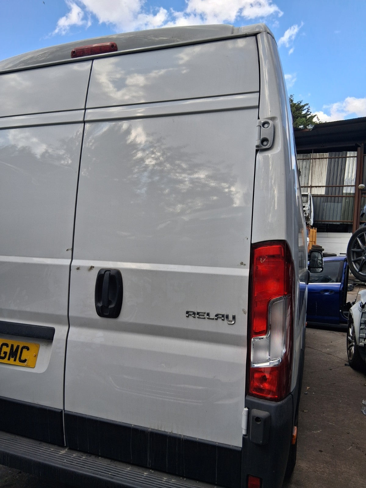 2025 CITROEN RELAY MK3 OSR DRIVER SIDE REAR COMPLETE DOOR WHITE