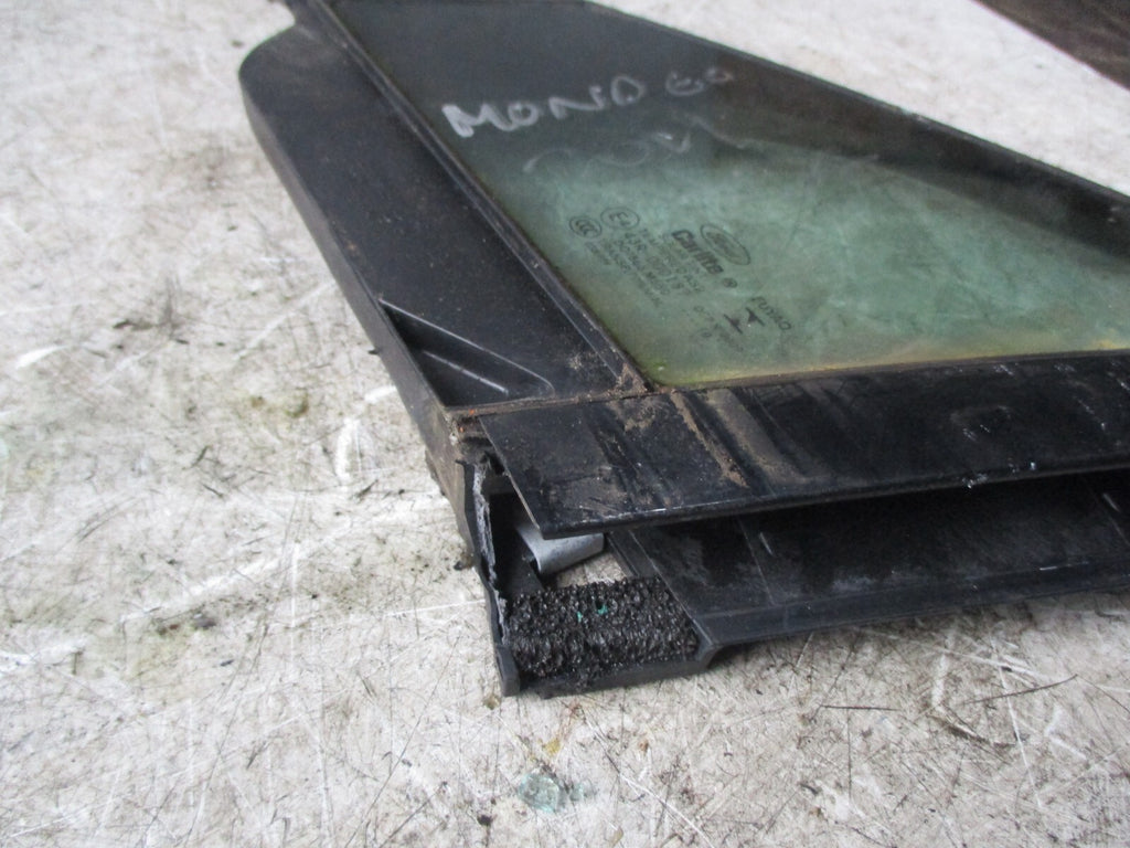 FORD MANDE0 MK5 2019 NSF PASSENGER SIDE REAR QUARTER WINDOW 43R000187