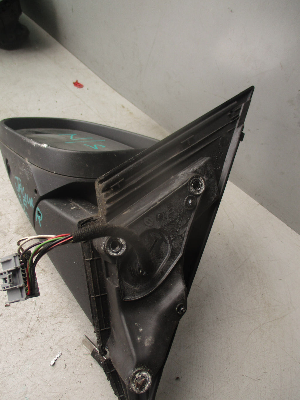 2010 JAGUAR XF X250 NSF PASSENGER SIDE FRONT LEFT WING MIRROR