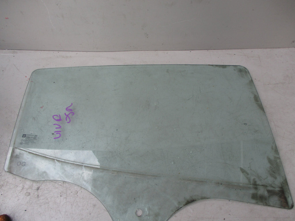VAUXHALL VIVA 2016 OSR DRIVER SIDE REAR WINDOW GLASS