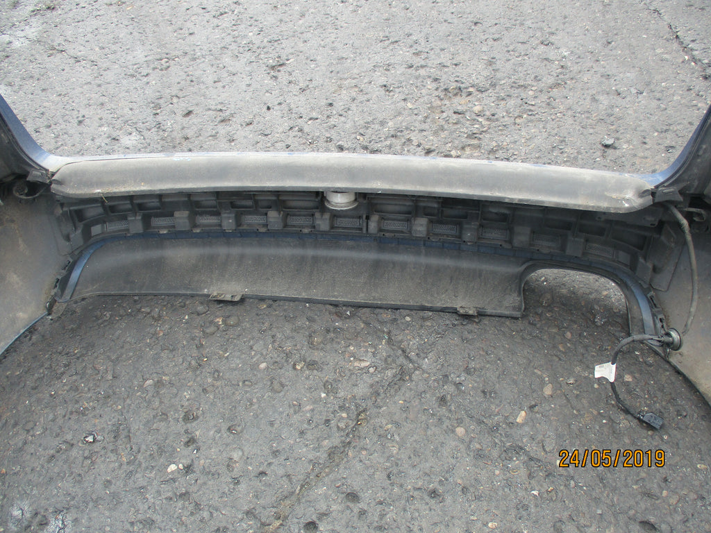 AUDI A4 B6 ESTATE REAR BUMPER COMPLETE BLUE