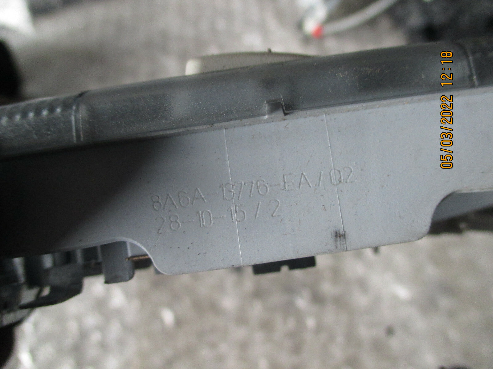 FORD FIESTA 2016 MK7 REAR INTERIOR ROOF READING LIGHT 8A6A13776