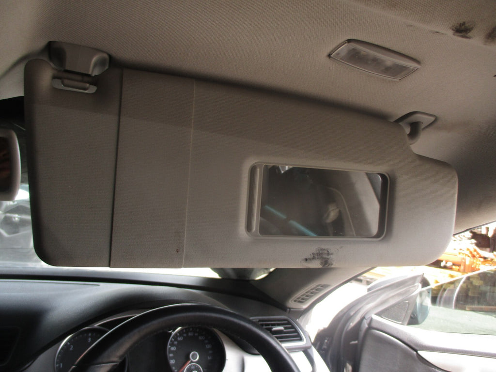 2012 VOLKSWAGEN PASSAT CC OSF DRIVER SIDE FRONT RIGHT SUN VISOR