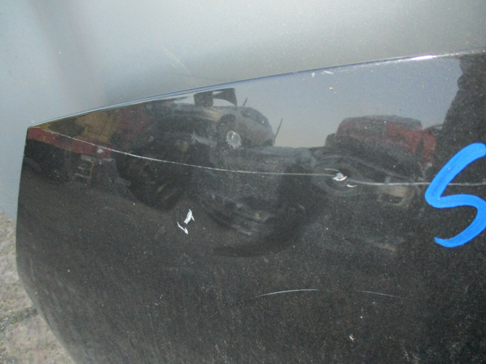 RENAULT SCENIC MK2 ENGINE HOOD BONNET PANEL BLACK