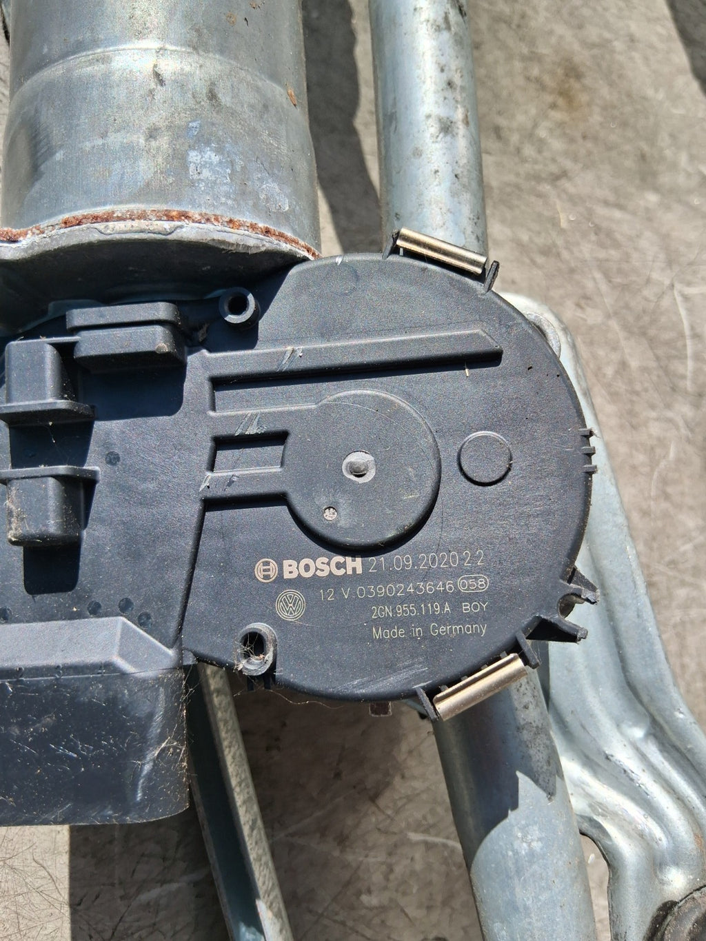 2021 SKODA SCALA WINDSCREEN WIPER MOTOR AND LINKAGE 2GN955119A