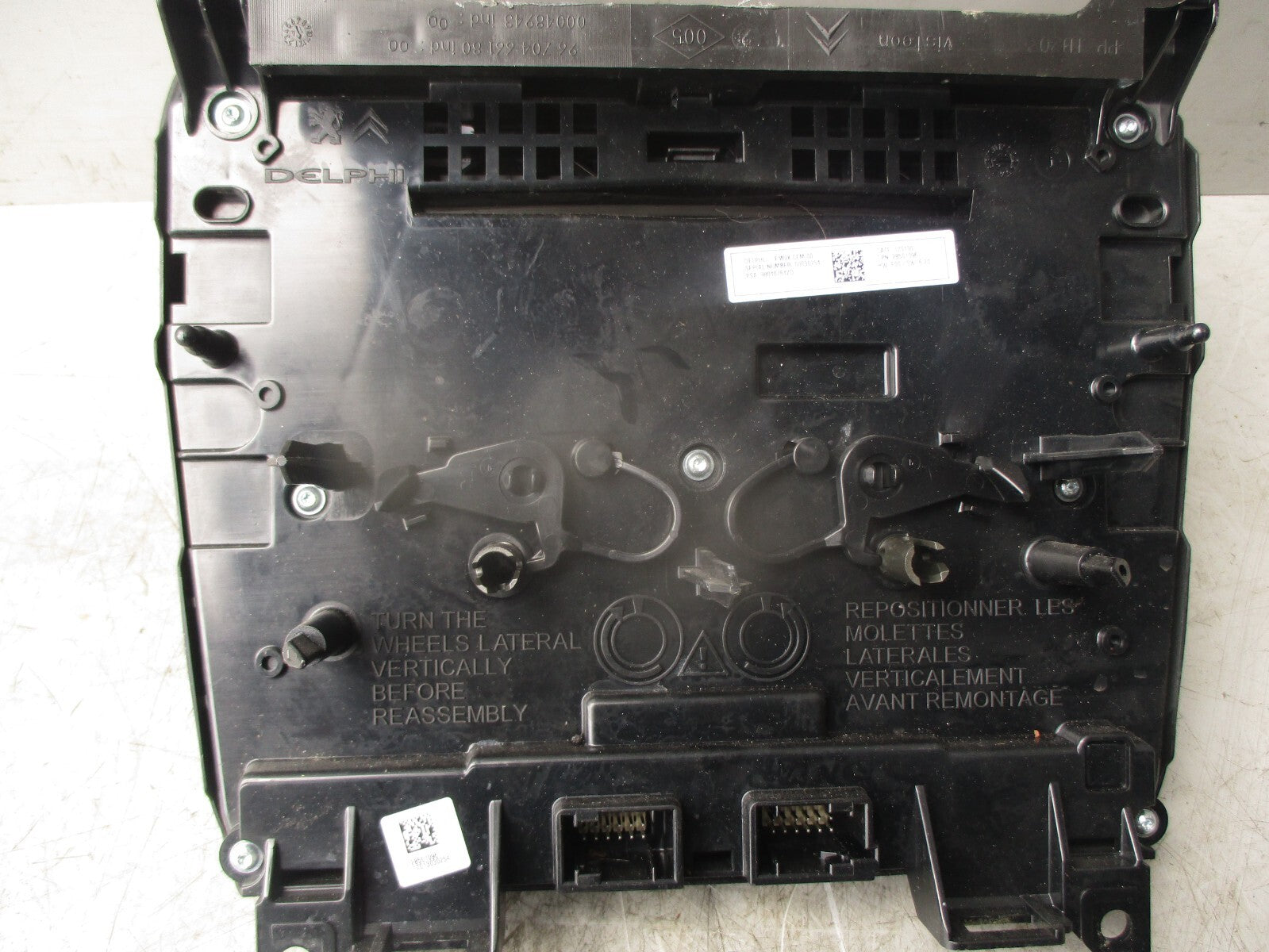 2017 CITROEN C4 MK2 AIR CON HEATER CLIMATE RADIO CONTROL SWITCH PANEL 9670466180