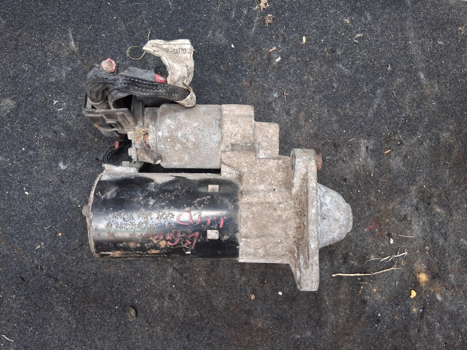 FIAT BRAVO 2009 1.9 DIESEL STARTER MOTOR 787218A152