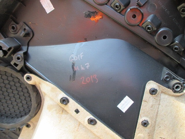 2013 VOLKSWAGEN GOLF MK7 SIDE REAR DOOR CARD 5G4868079