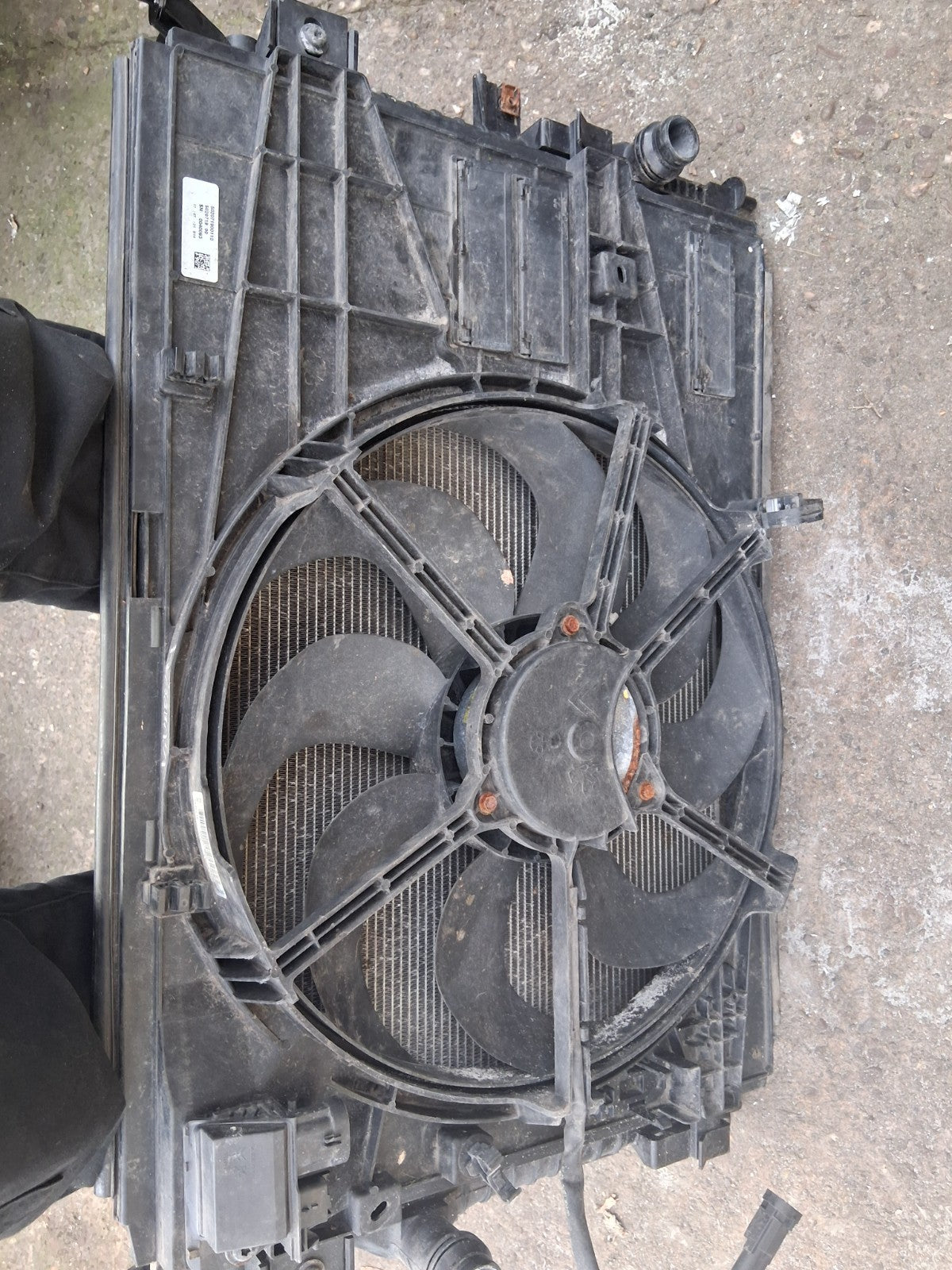 2021 VAUXHALL VIVARO MK3 1.5 DIESEL RADIATOR RAD PACK 9675747980