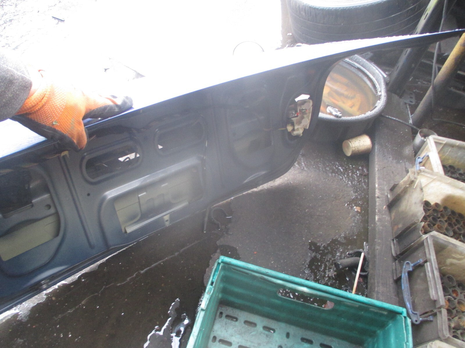 BMW 3 SERIES E90 2008 SALOON REAR TAILGATE BOOTLID BLUE